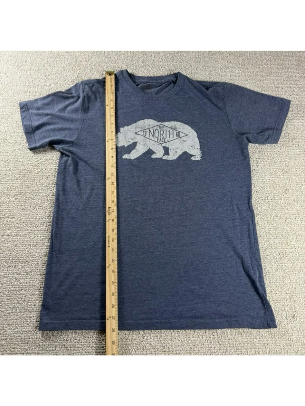 The North Face Bear Short Sleeve T-shirt Blue Men’s Size Large